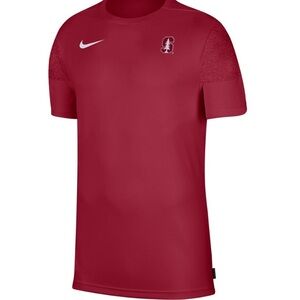 🎁Like New Men's Nike Stanford Cardinal Coaches Performance T-Shirt Large